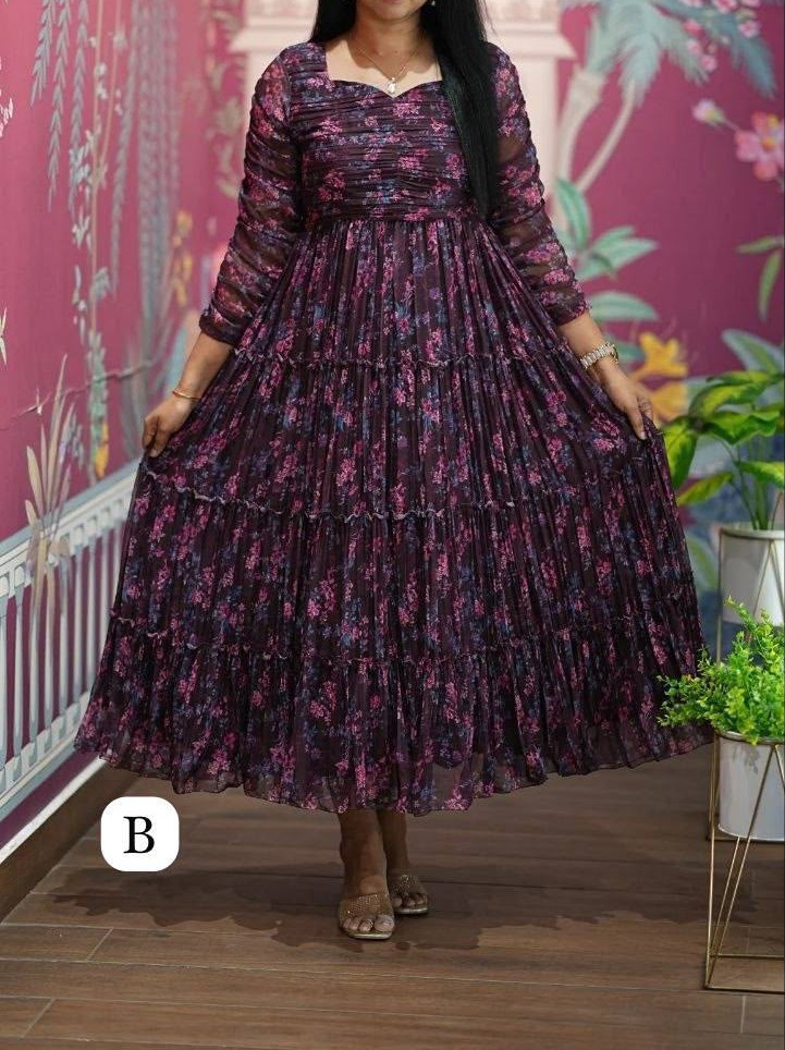 Muskan Collection Dress - Colour