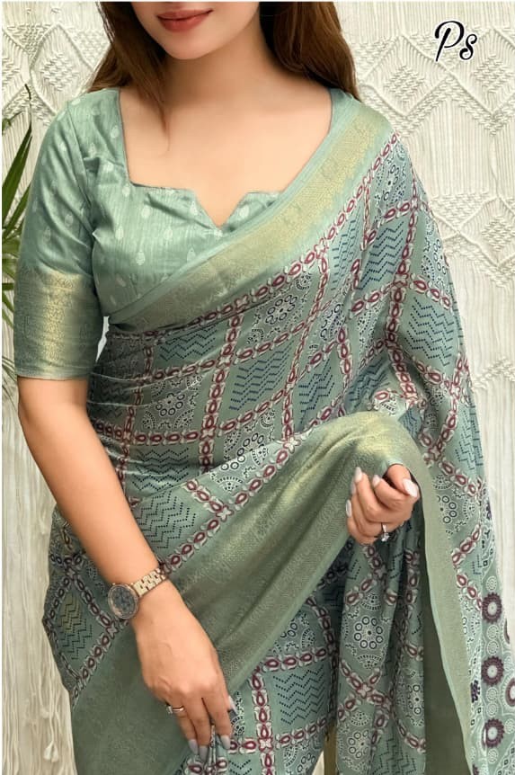 Kitkat Saree - Cotton