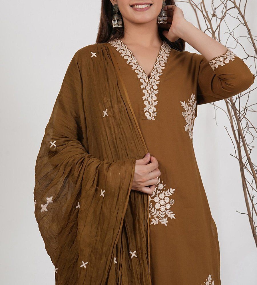 Roman Embroidered Suit Set - Heavy Roman