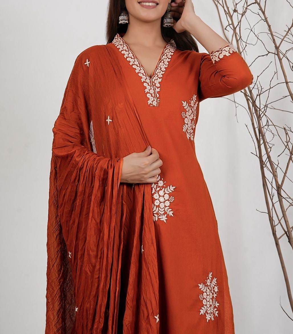 Roman Embroidered Suit Set - Hevy Roman
