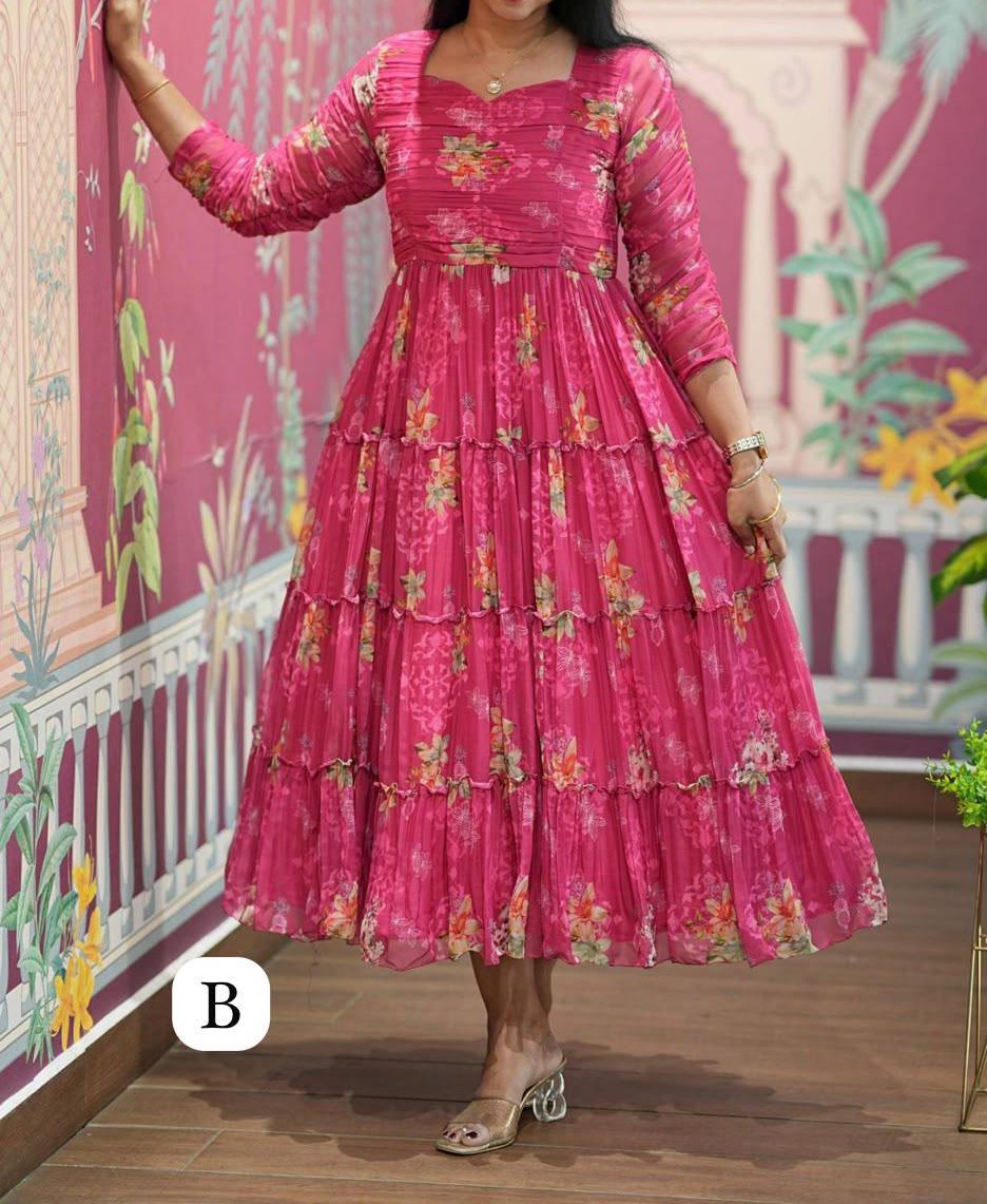 Muskan Collection Dress - Colour