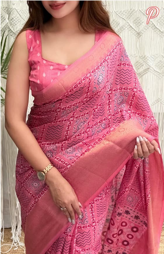 Kitkat Saree - Cotton