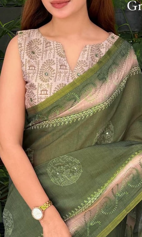 Teju saree - Cotton silk